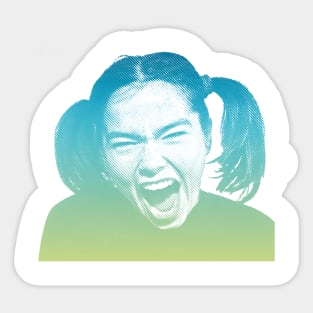 Bjork Aesthetic 90s Design Sticker